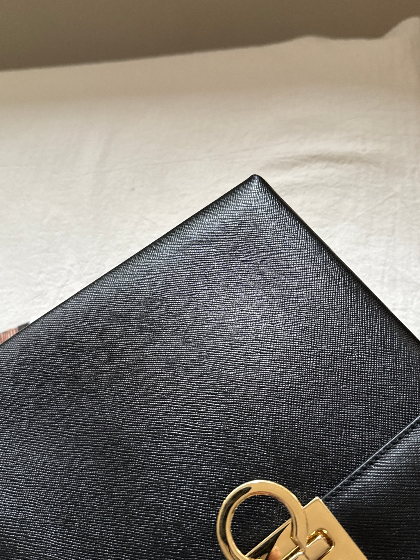 Vintage Salvatore Ferragamo黑金博物館包🪐