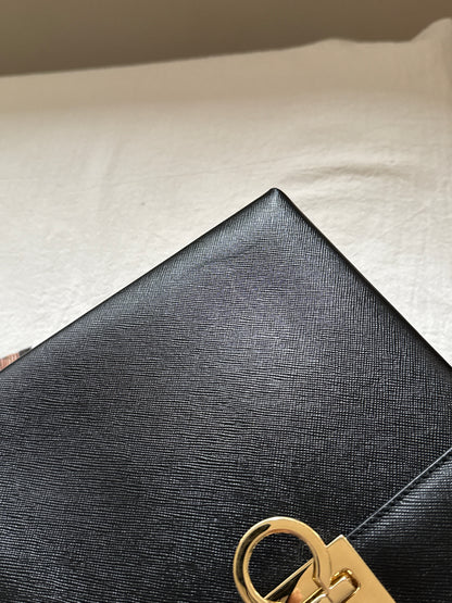 Vintage Salvatore Ferragamo黑金博物館包🪐