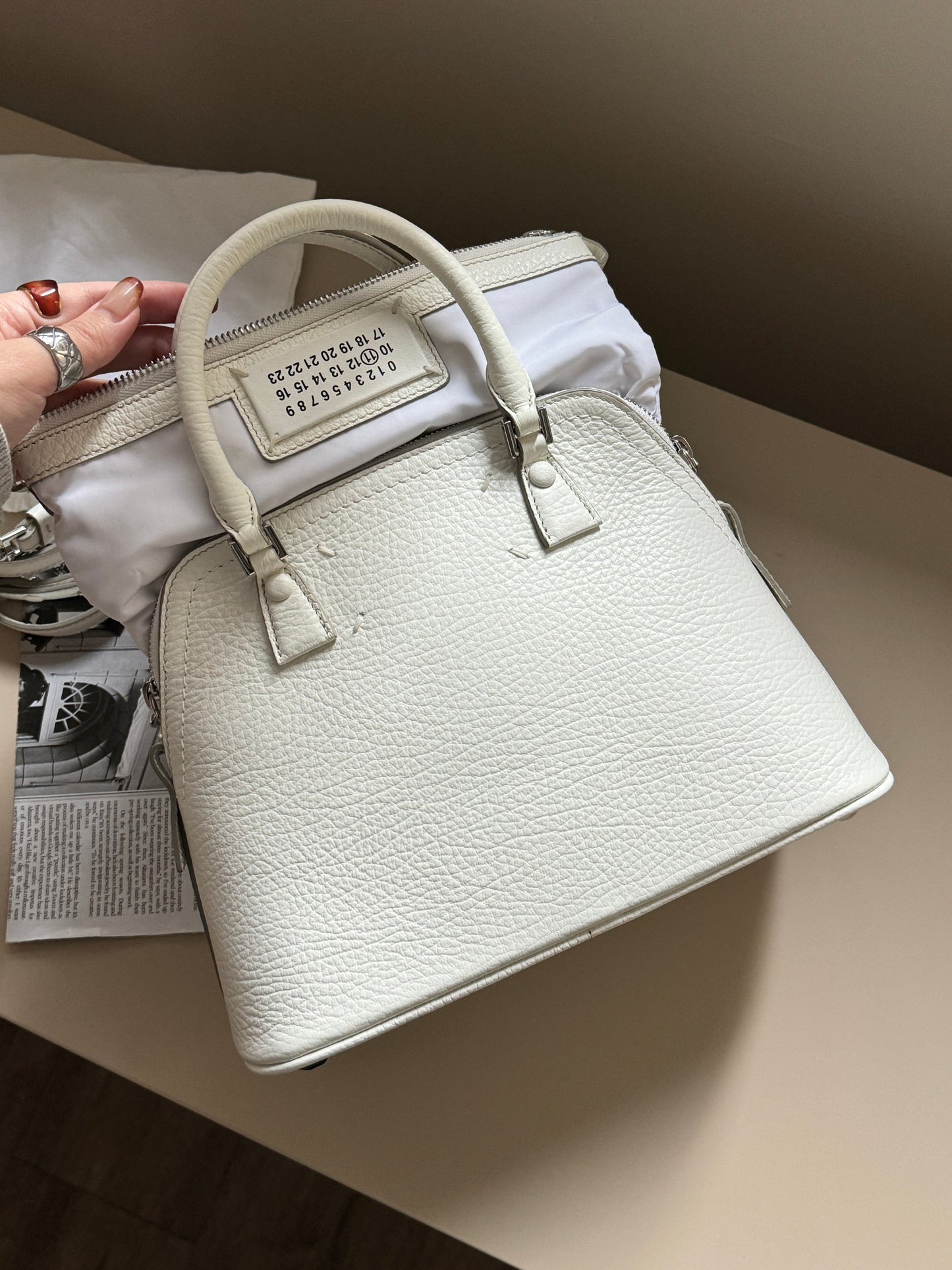 現代款保存品！Maison Margiela classique bag 3-way