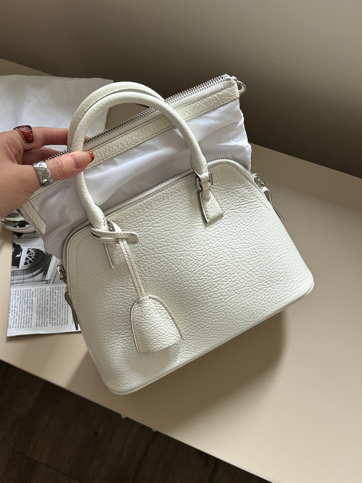 現代款保存品！Maison Margiela classique bag 3-way