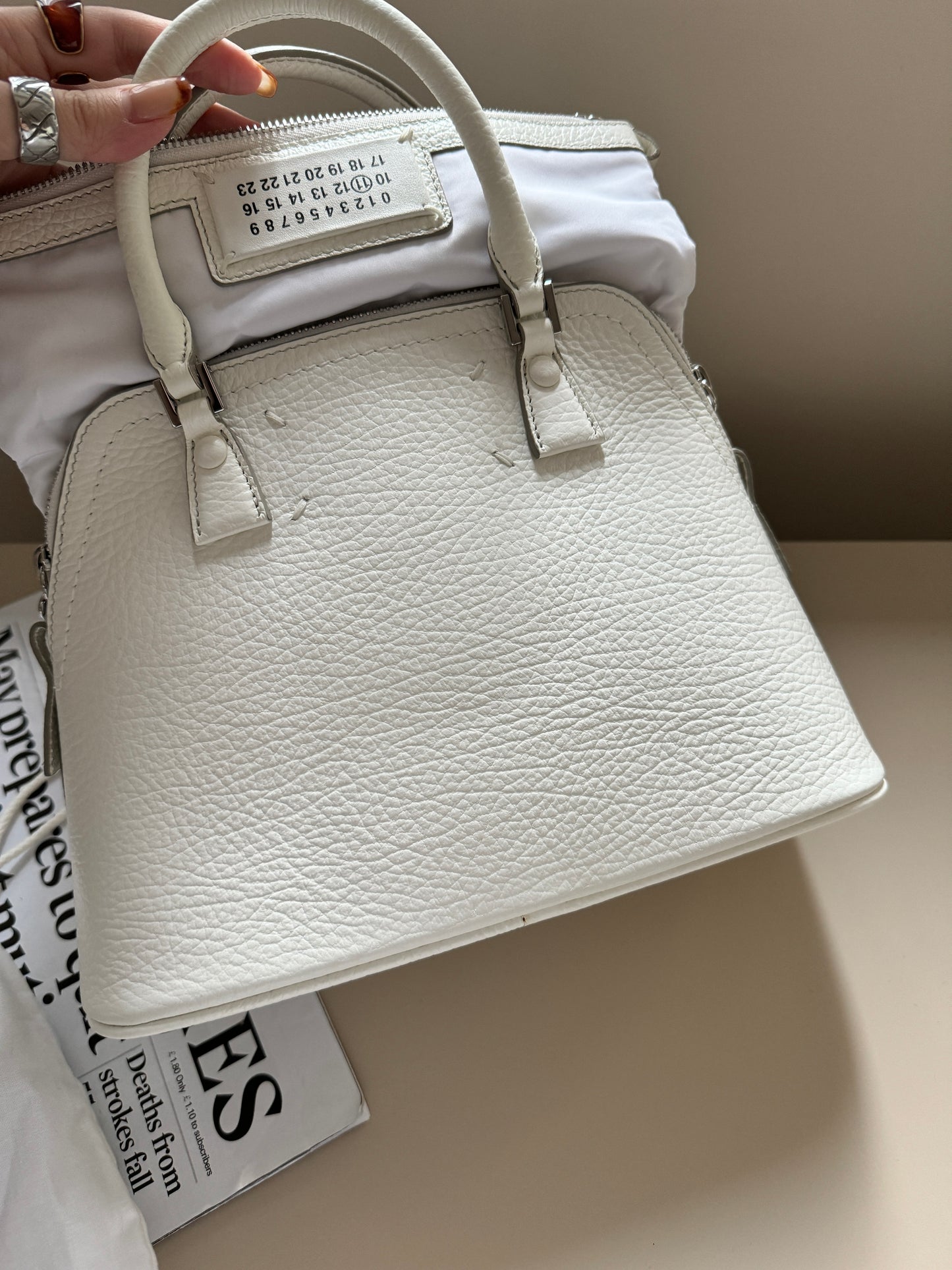 現代款保存品！Maison Margiela classique bag 3-way