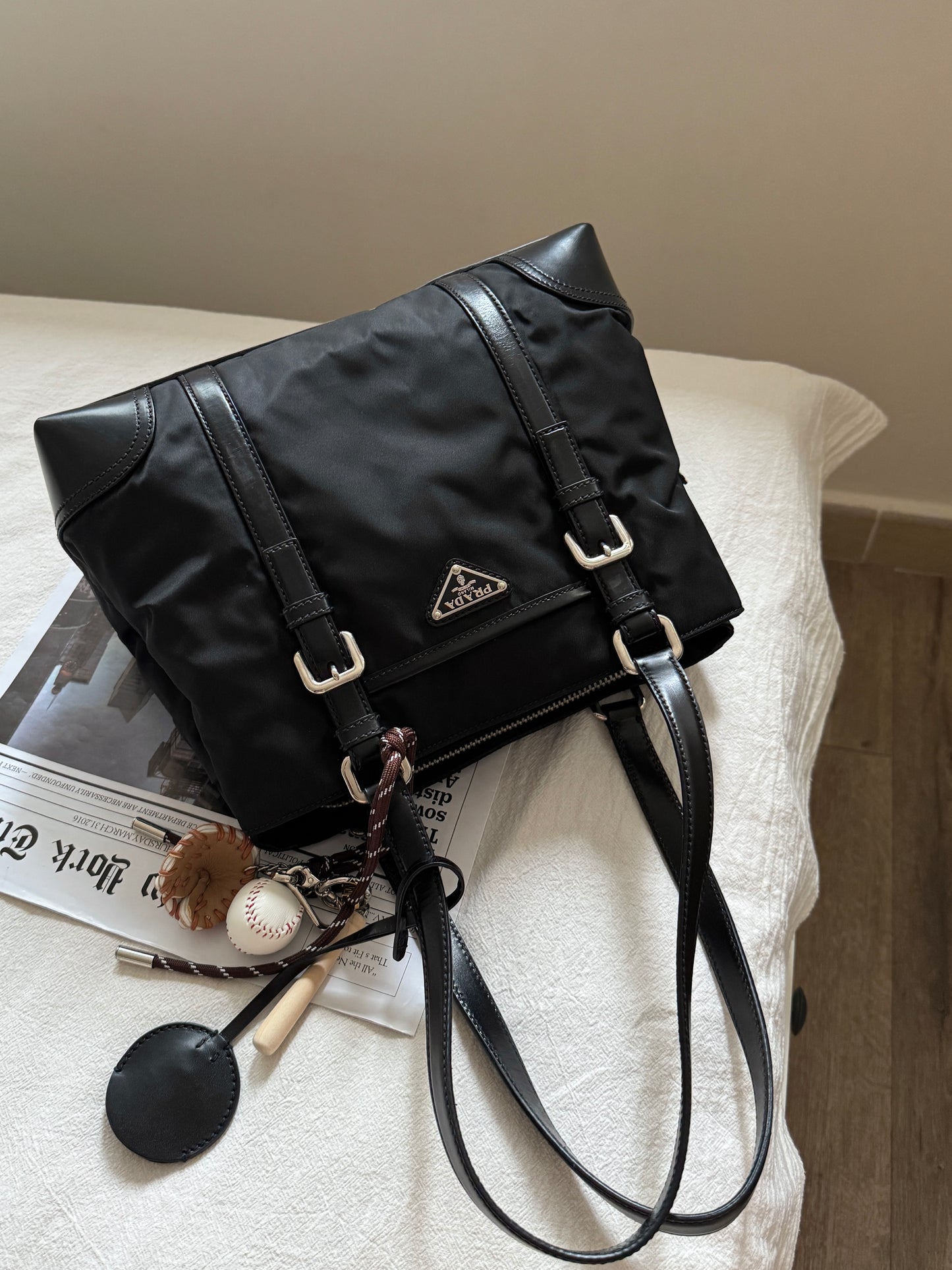Vintage Prada nylon tote🧳