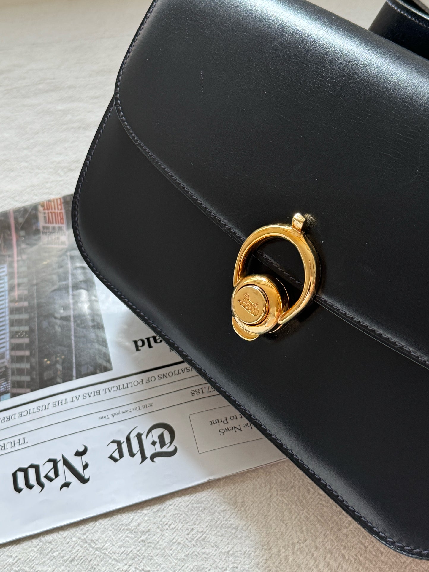 Vintage Celine horse carriage box bag🌞