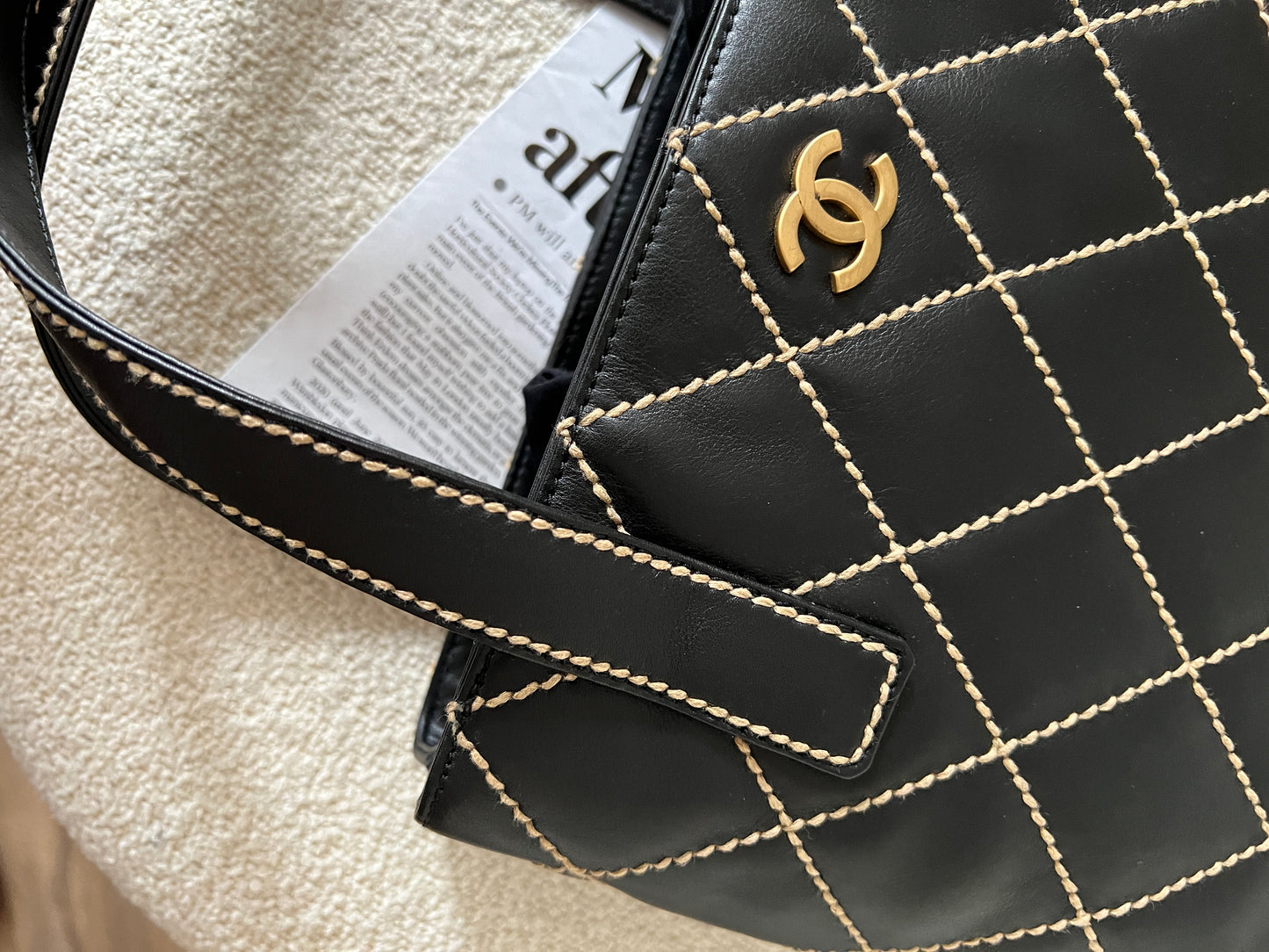 Vintage Chanel Vivian tote