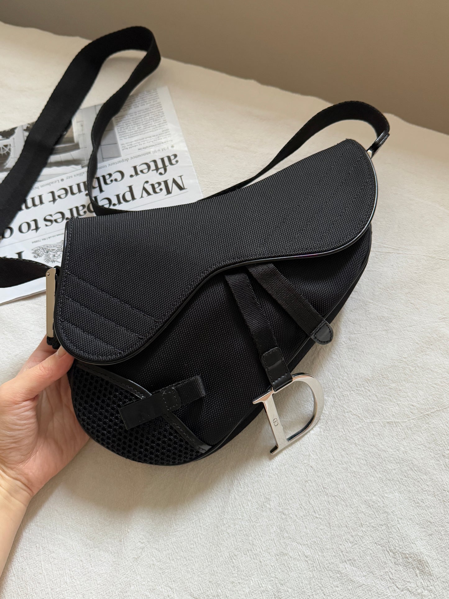 Vintage Dior saddle bag sport