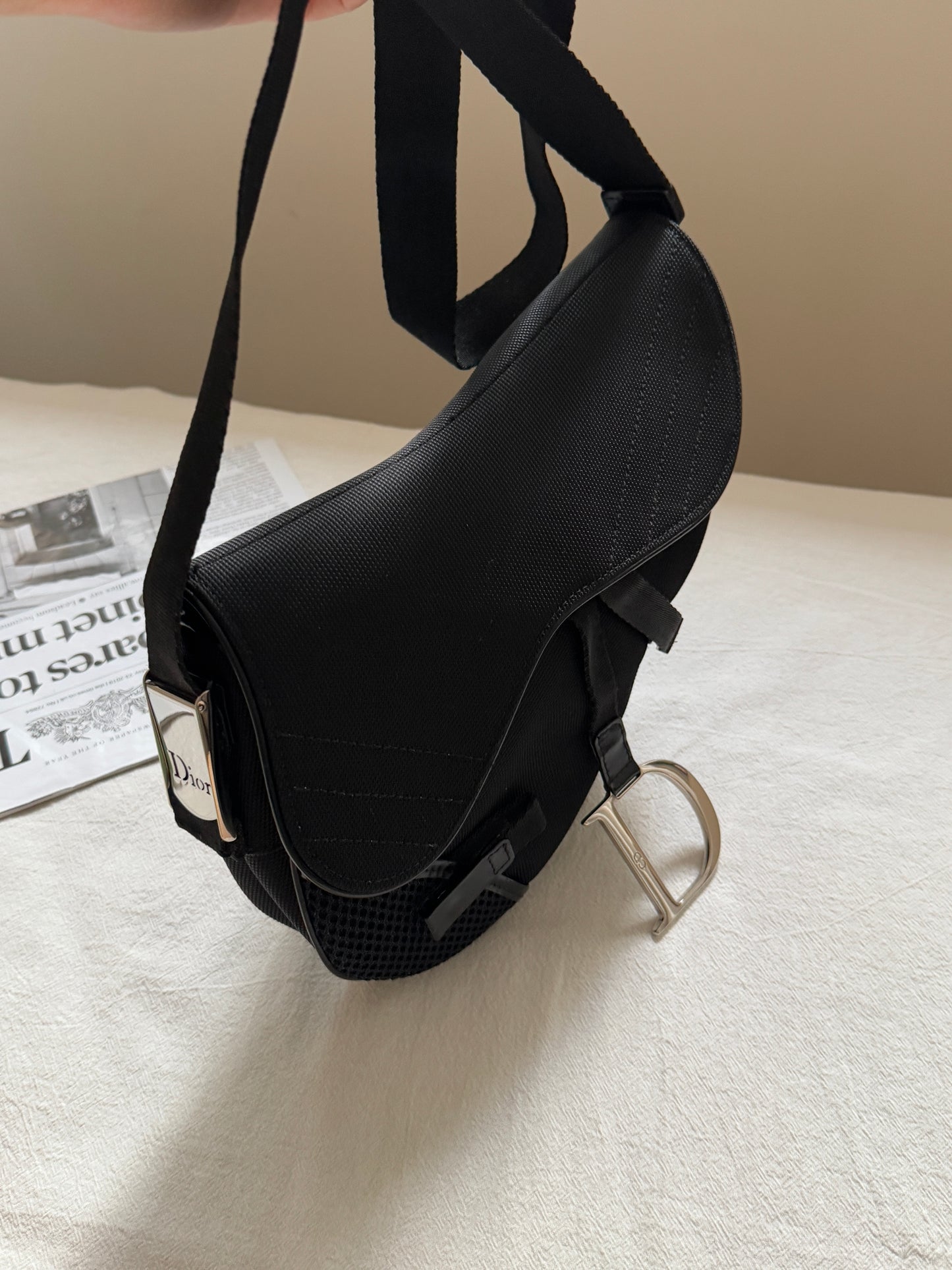 Vintage Dior saddle bag sport