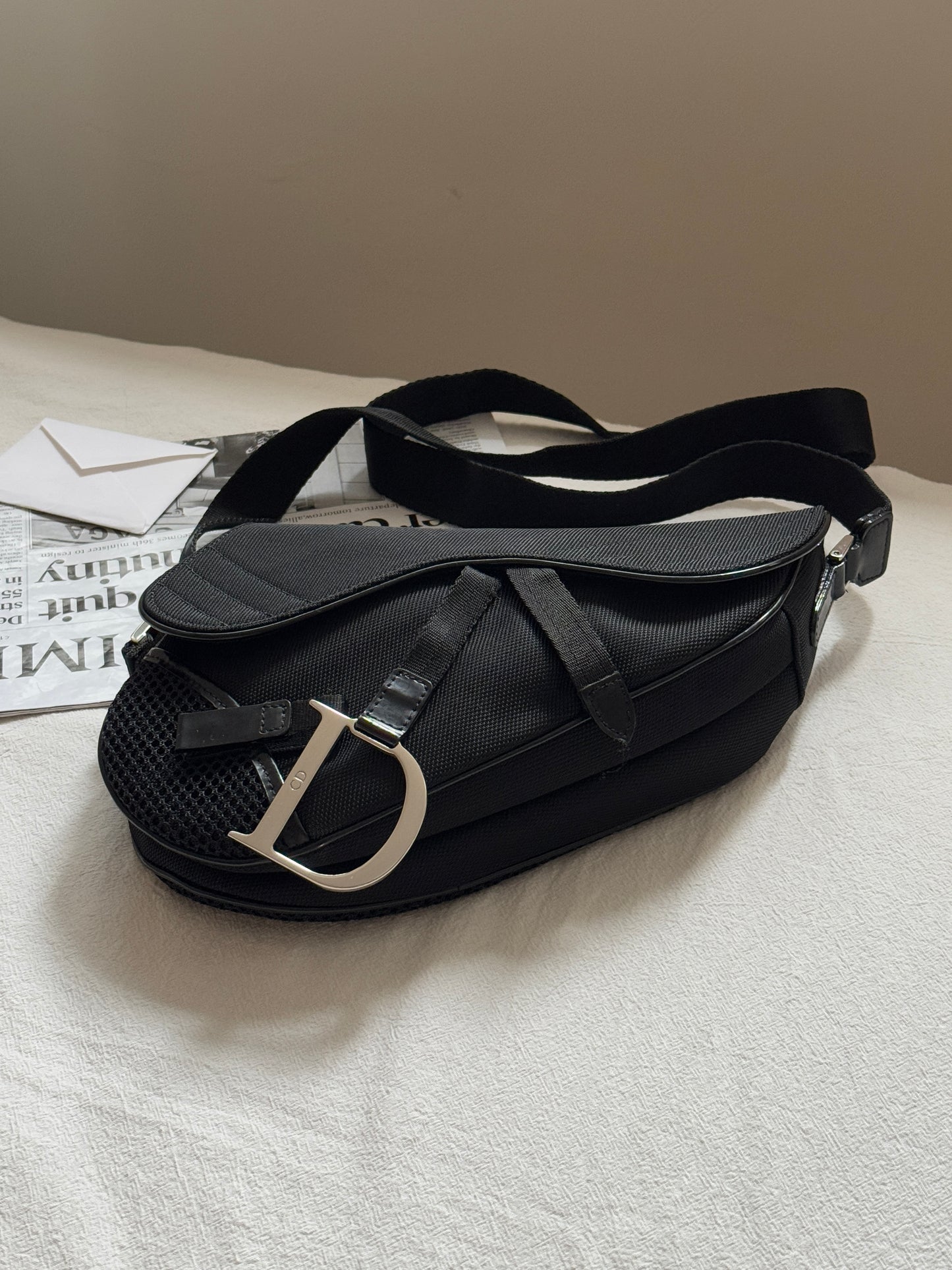 Vintage Dior saddle bag sport
