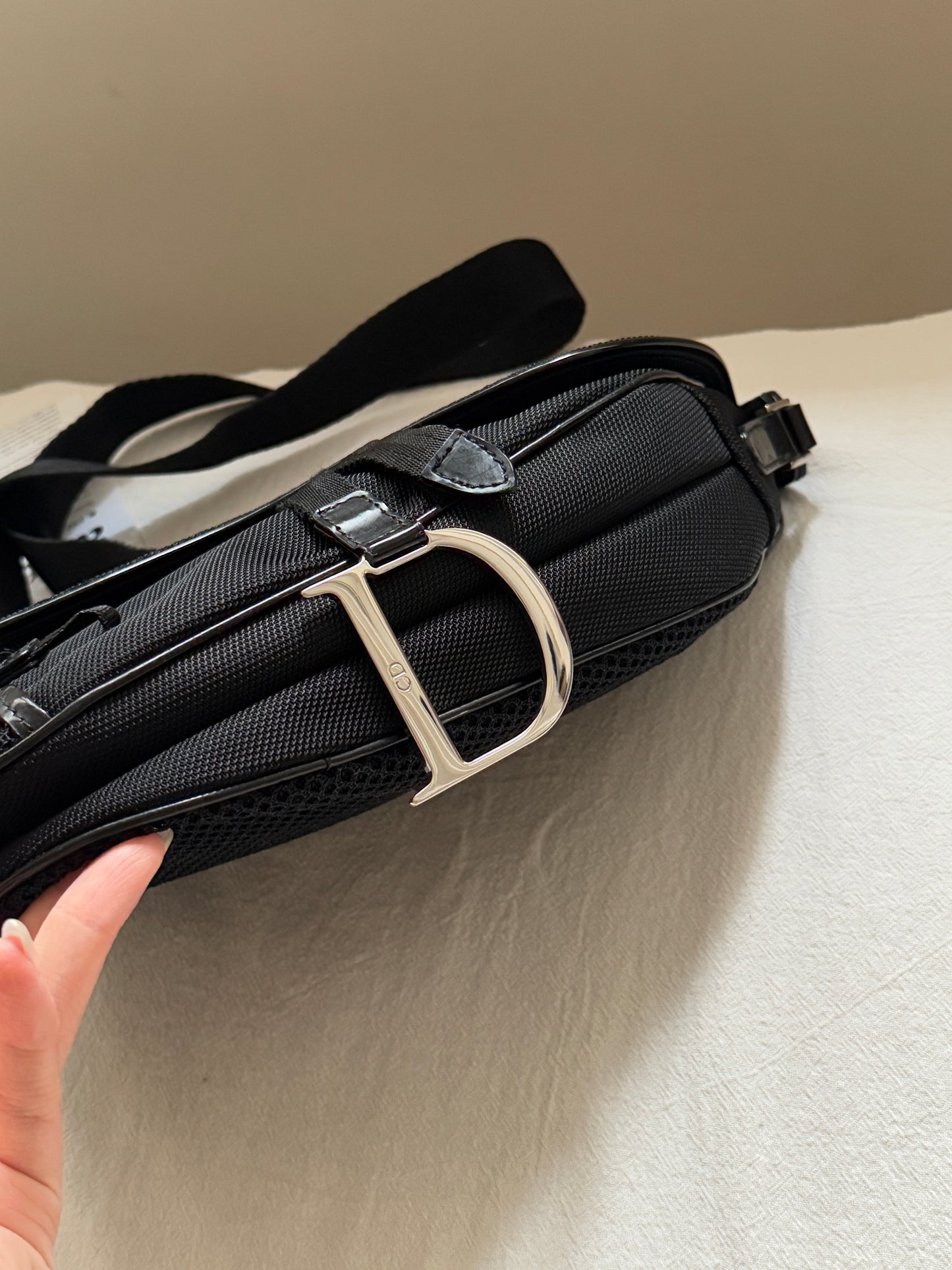 Vintage Dior saddle bag sport