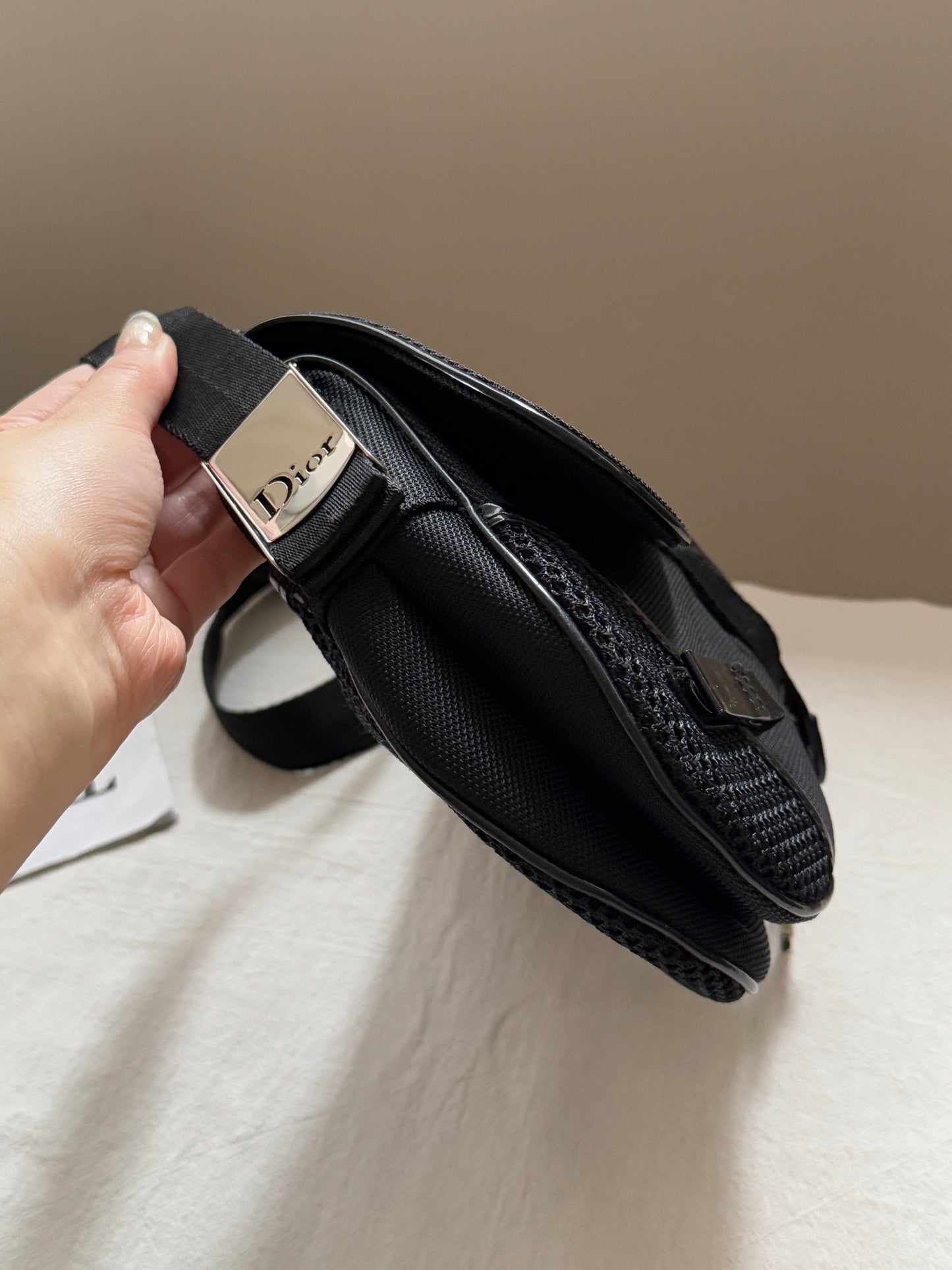 Vintage Dior saddle bag sport