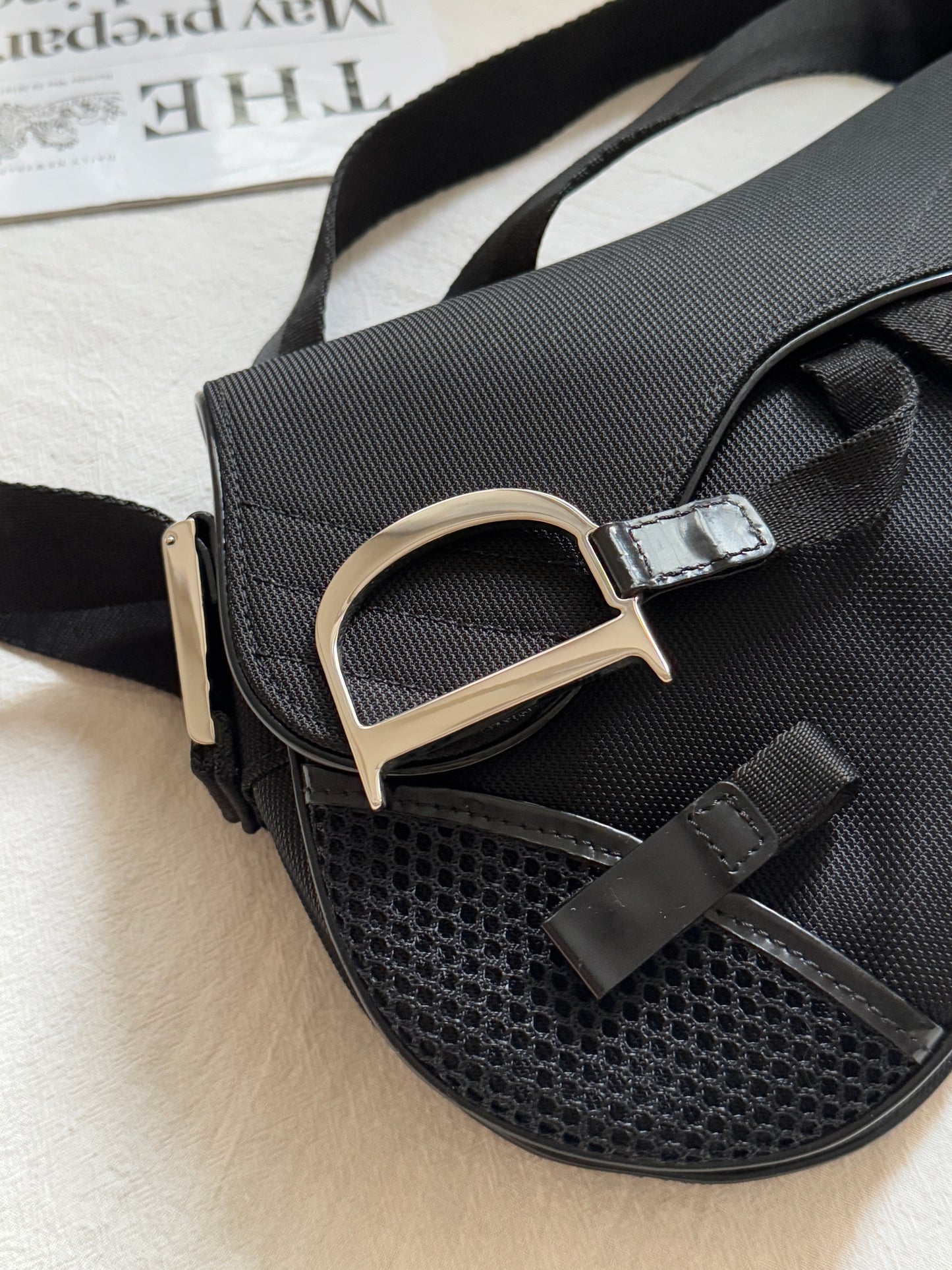 Vintage Dior saddle bag sport
