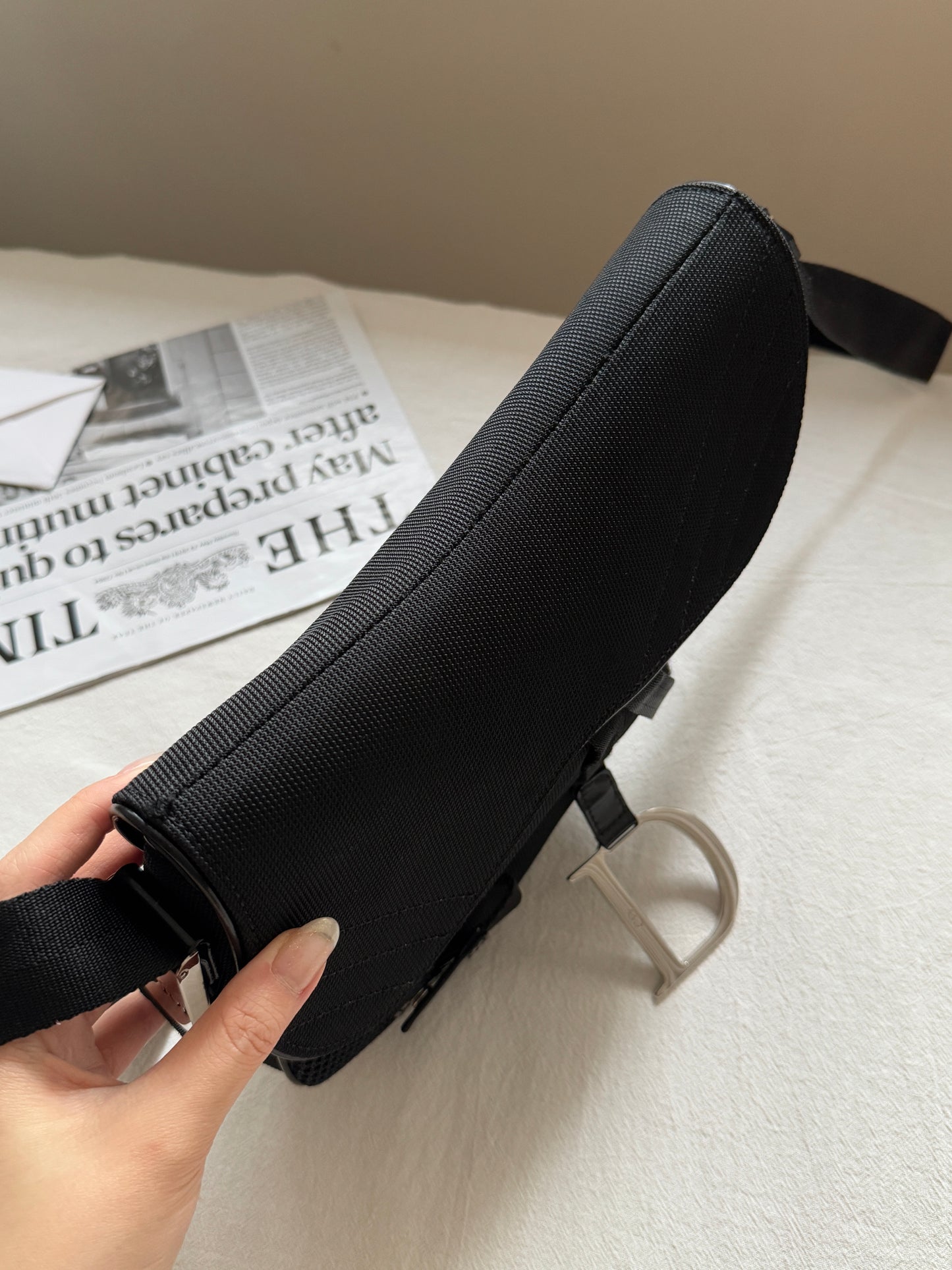 Vintage Dior saddle bag sport