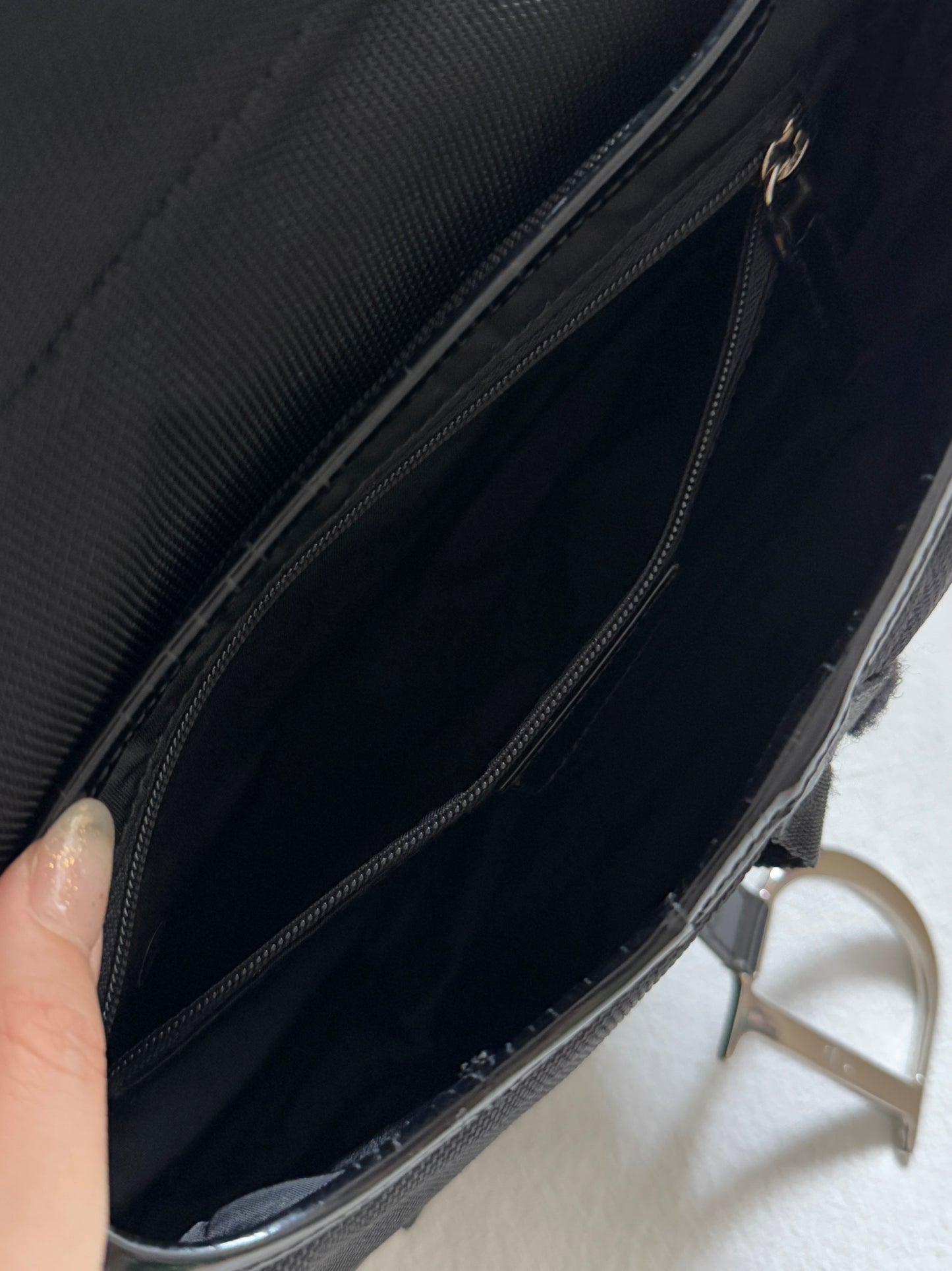 Vintage Dior saddle bag sport