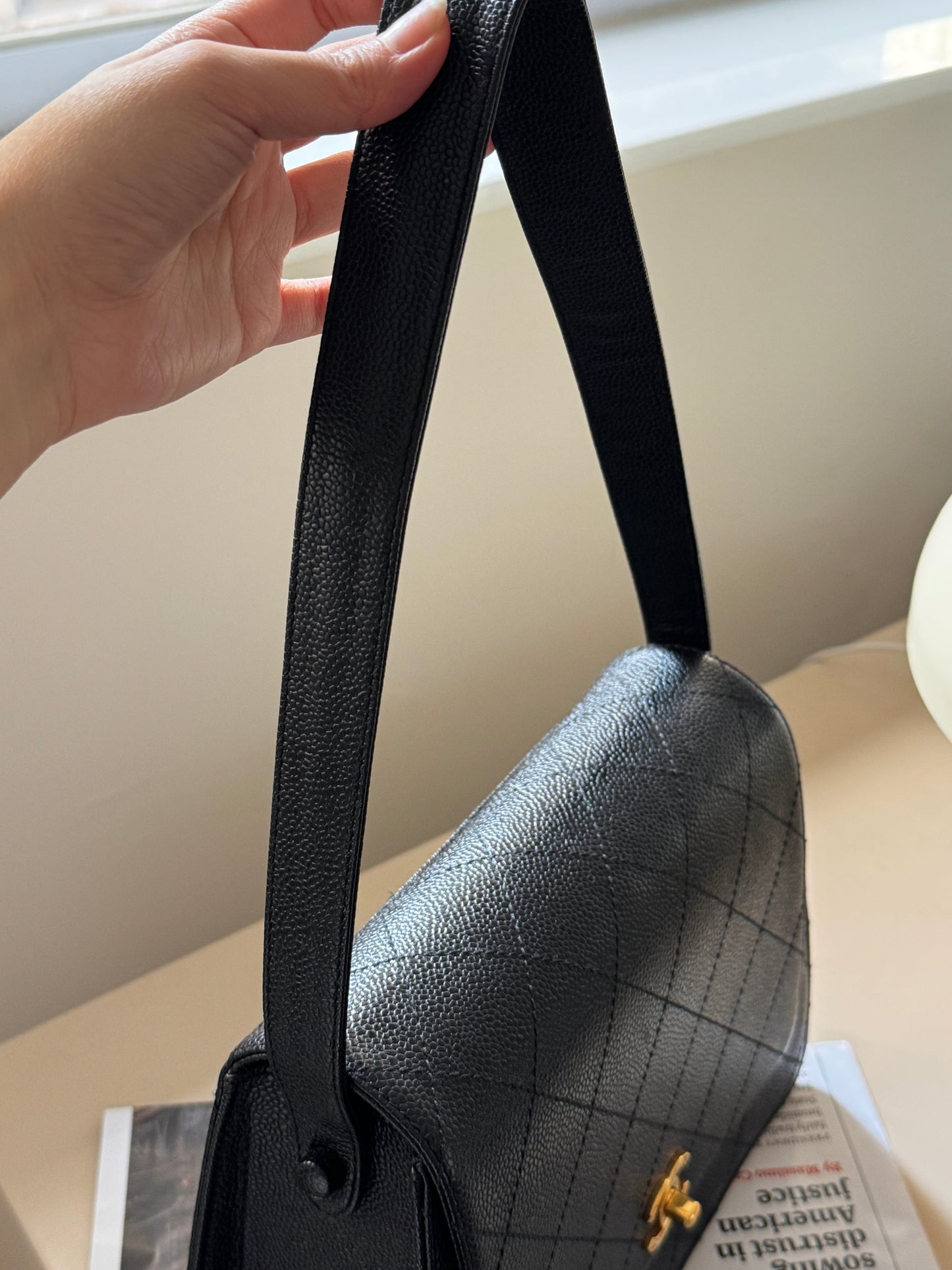 Vintage Chanel calfskin kelly🕶️