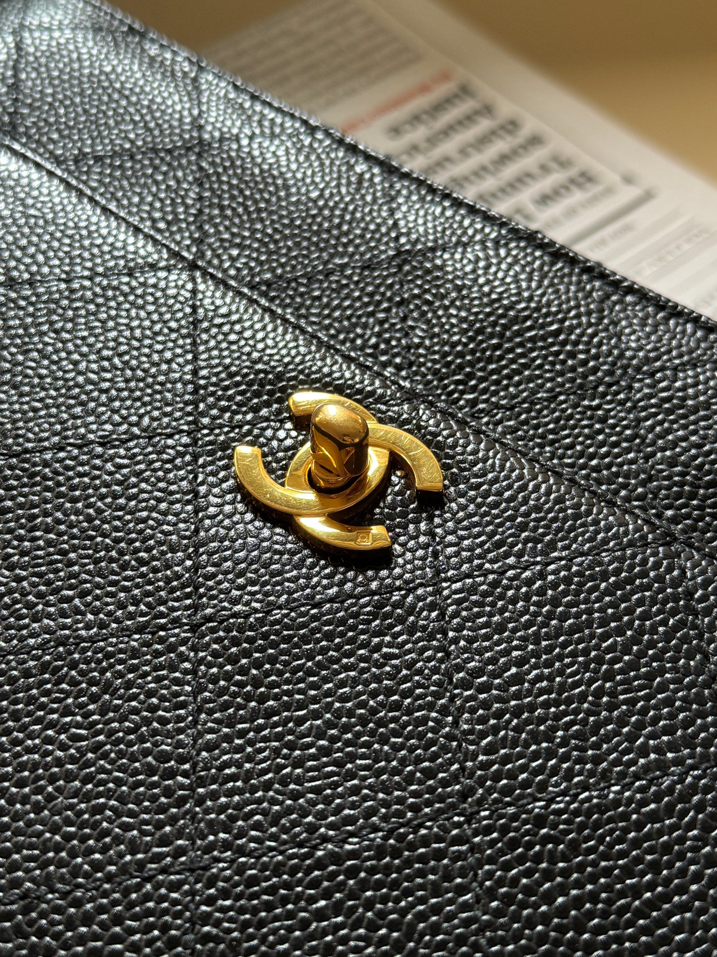 Vintage Chanel calfskin kelly🕶️