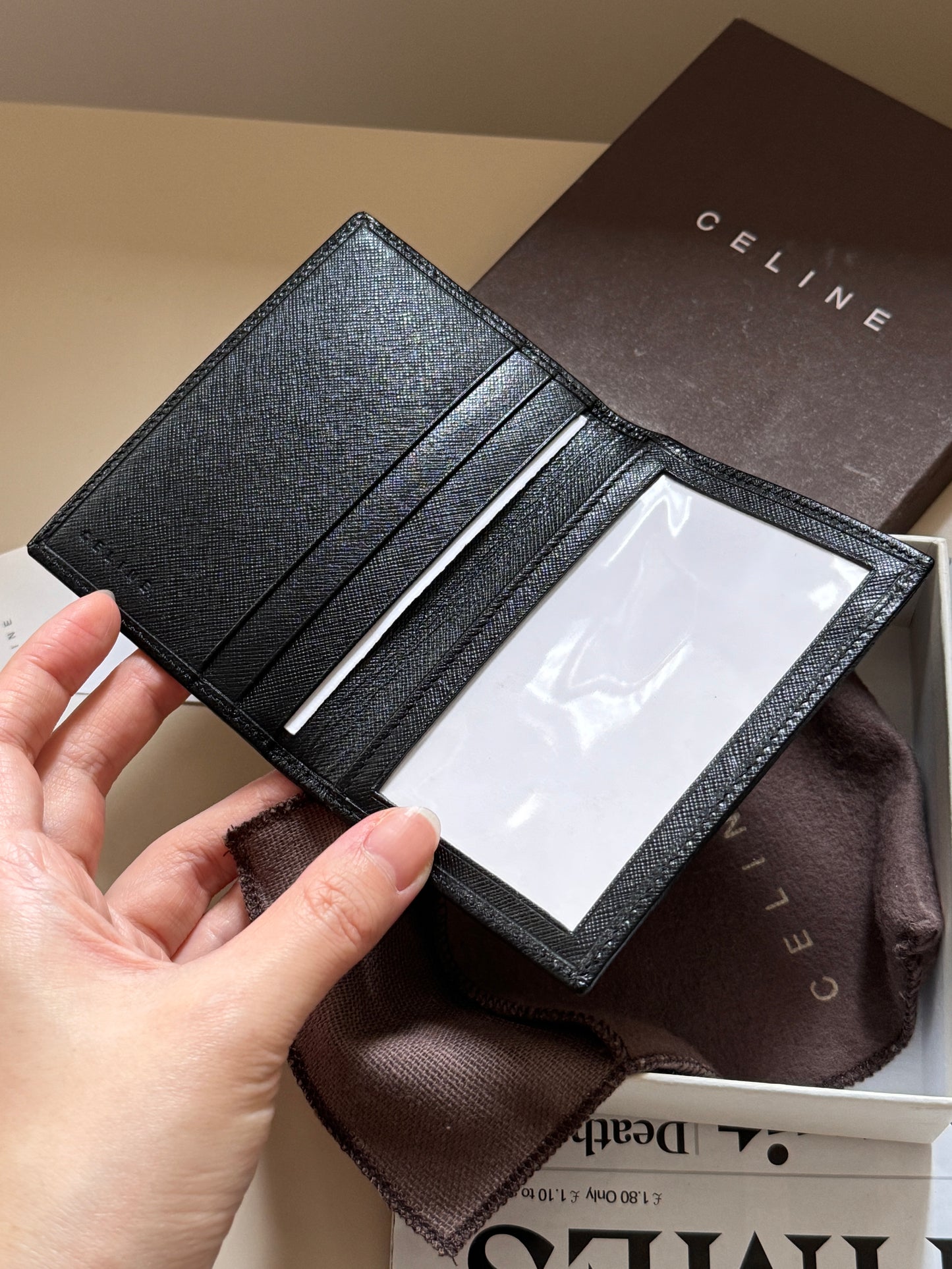 Vintage Celine macadam card case🗃️