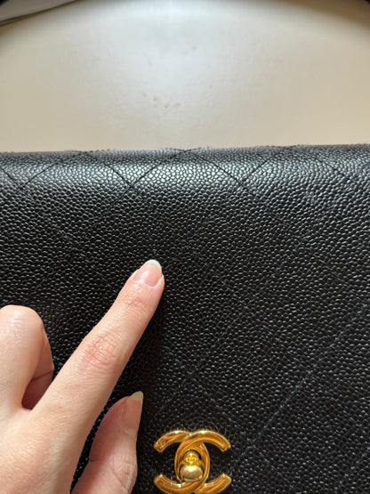 Vintage Chanel calfskin kelly🕶️