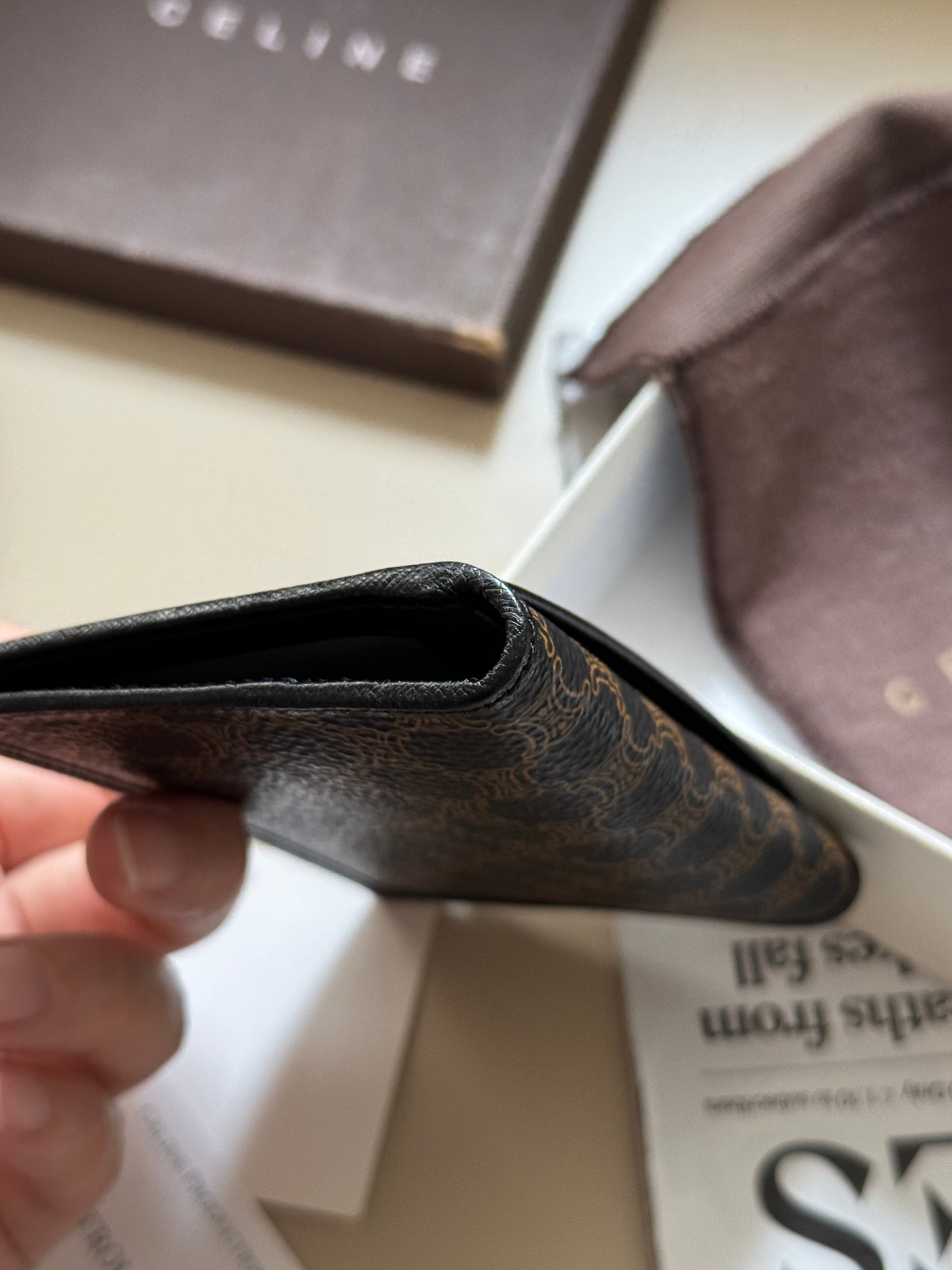 Vintage Celine macadam card case🗃️