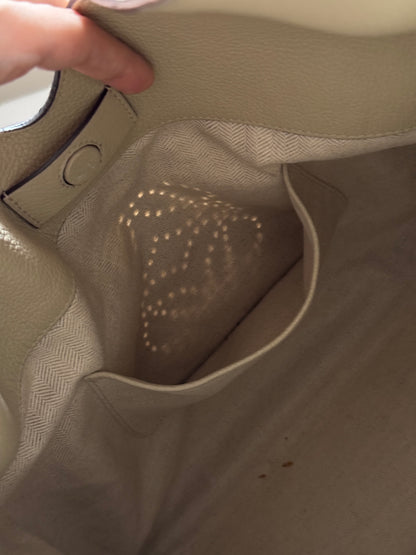 Vintage Loewe beige leather hobo bag💫