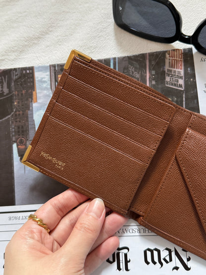 Vintage YSL leather wallet