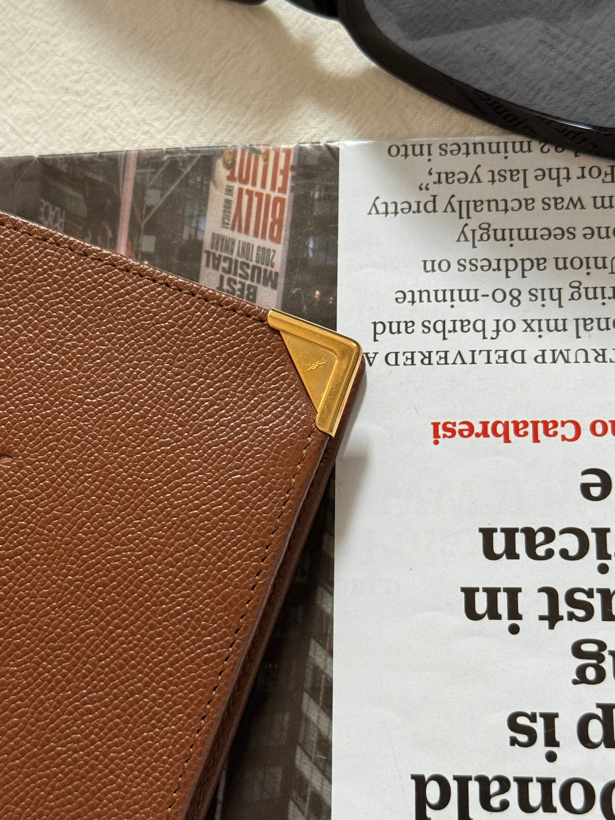 Vintage YSL leather wallet