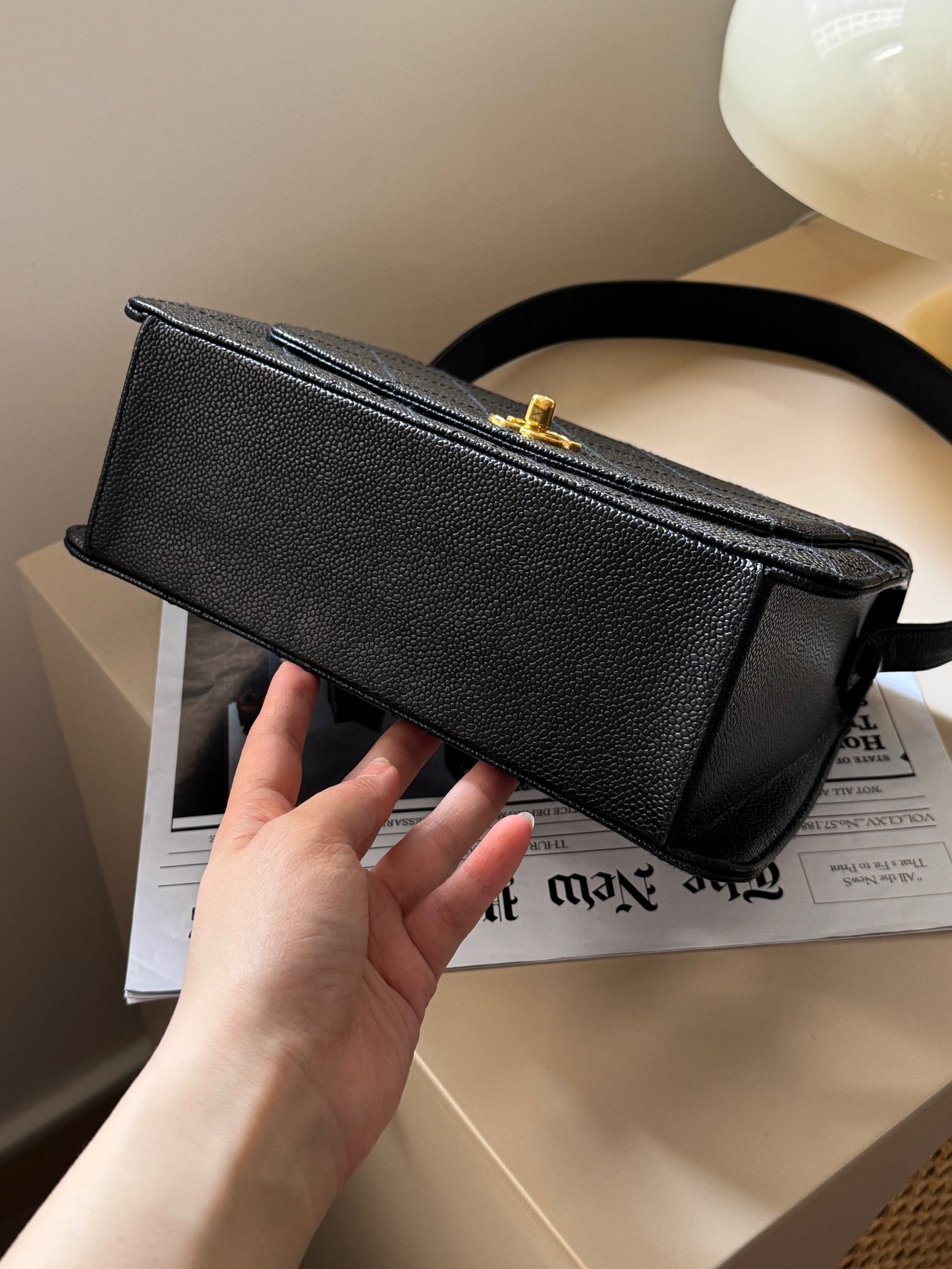 Vintage Chanel calfskin kelly🕶️