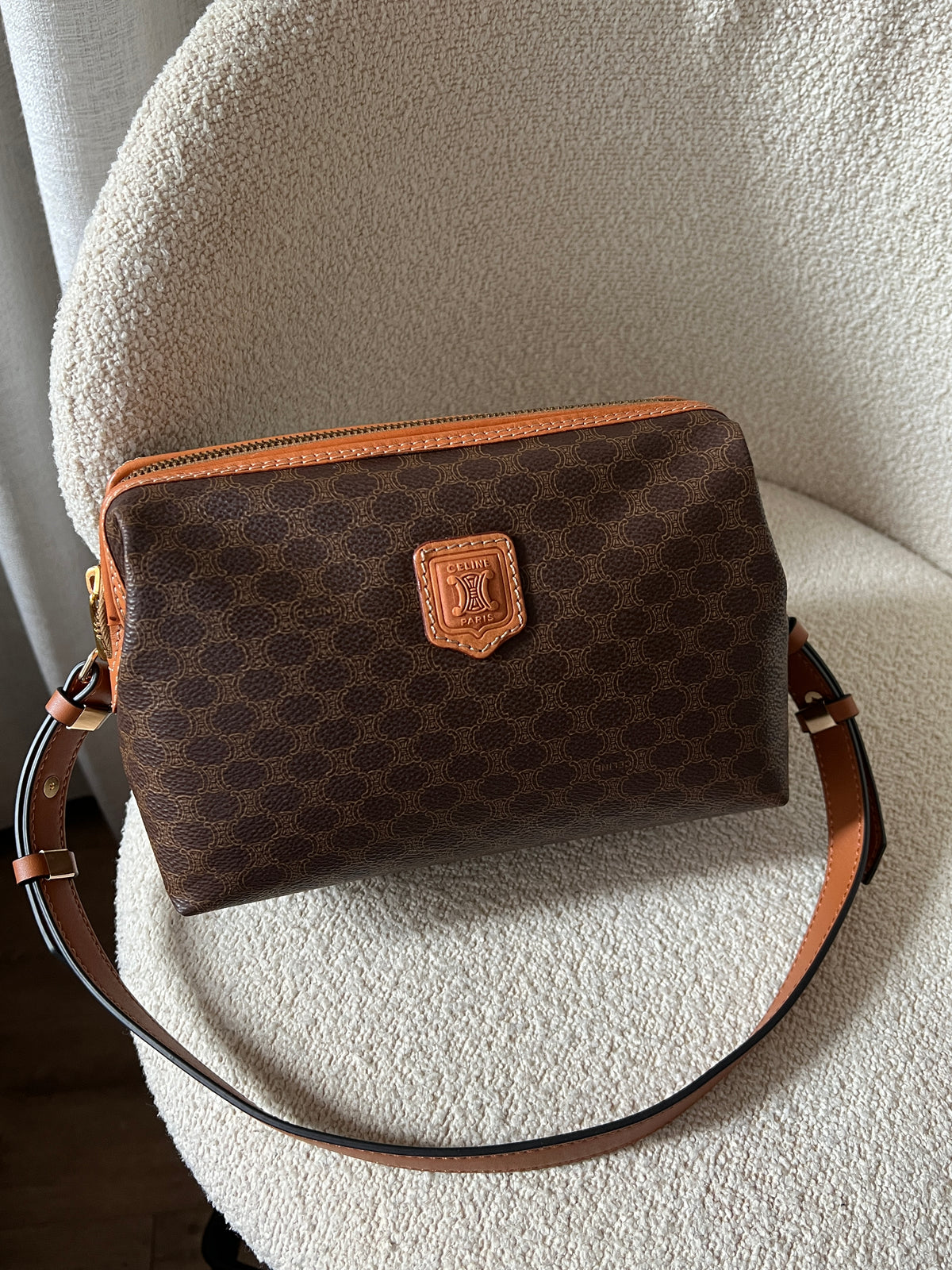 Vintage Celine macadam pouch