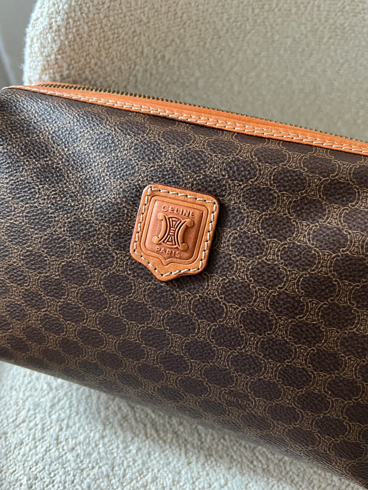 Vintage Celine macadam pouch