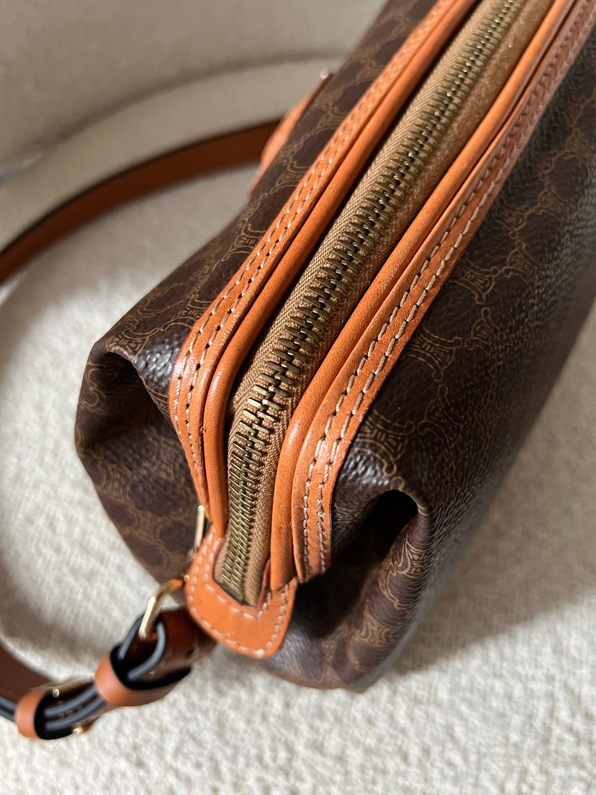 Vintage Celine macadam pouch