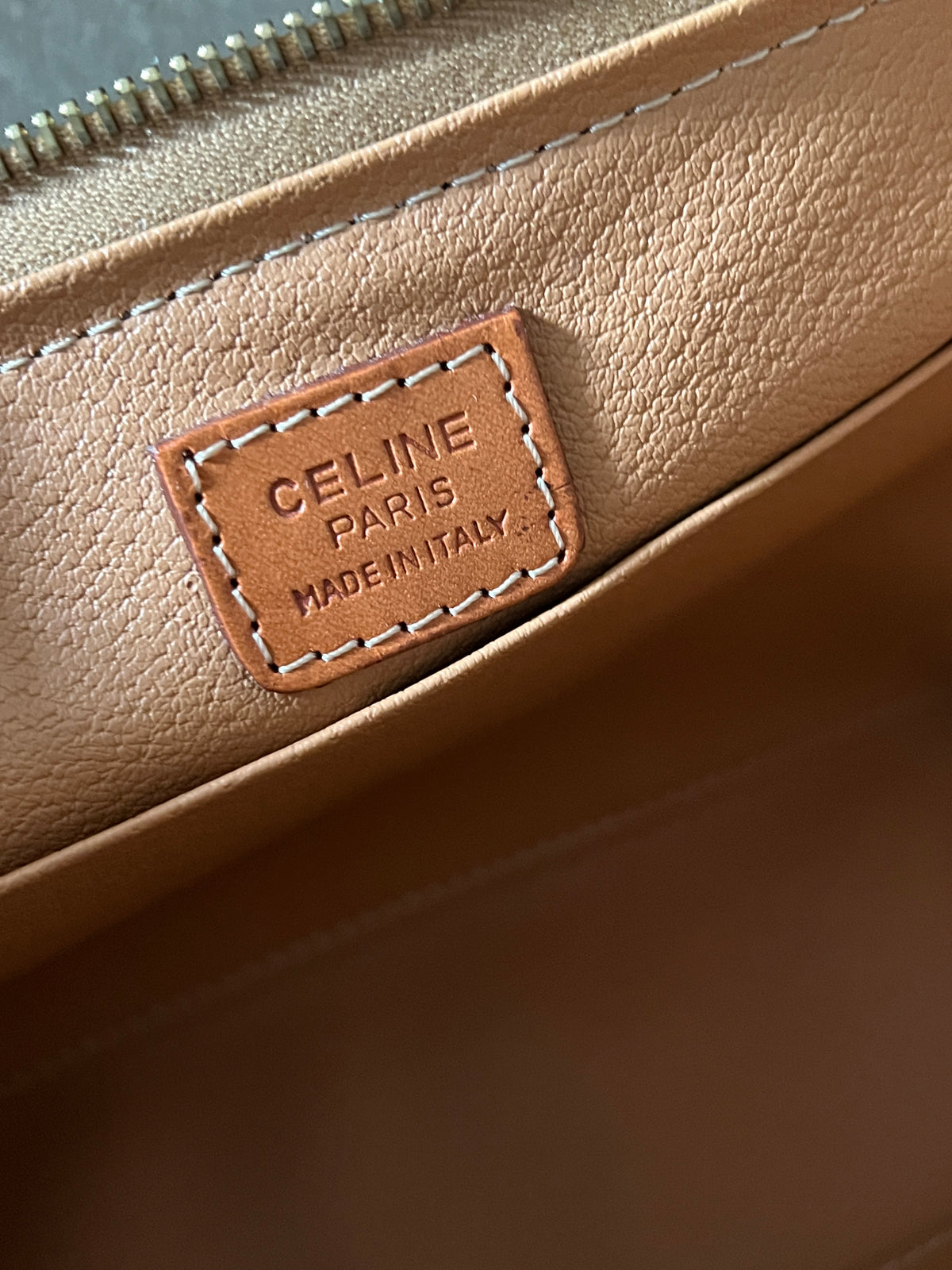 Vintage Celine macadam pouch