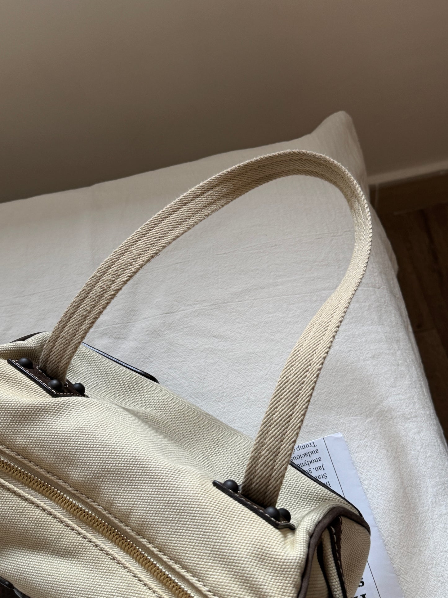 Vintage Loewe canvas leather 2-way
