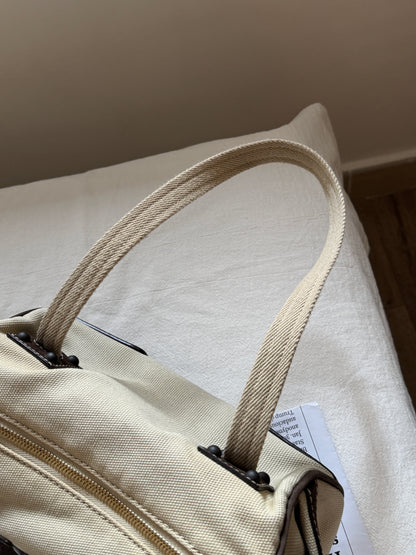Vintage Loewe canvas leather 2-way