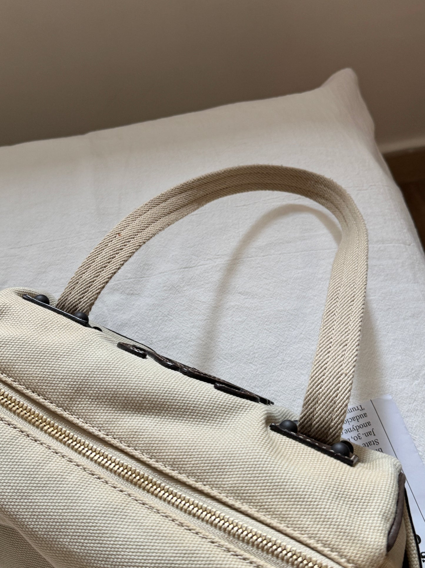 Vintage Loewe canvas leather 2-way
