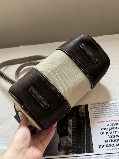 Vintage Loewe canvas leather 2-way