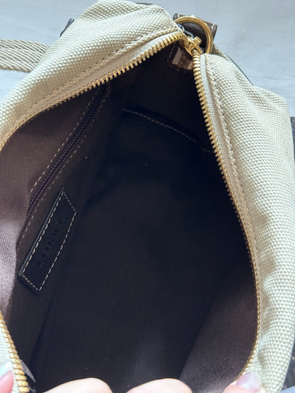 Vintage Loewe canvas leather 2-way