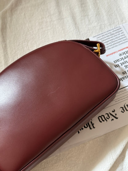 Vintage Cartier bordeaux 2-way蛋蛋袋🍷