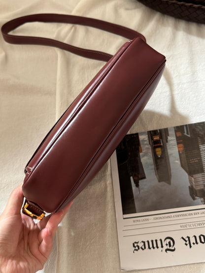 Vintage Cartier bordeaux 2-way蛋蛋袋🍷