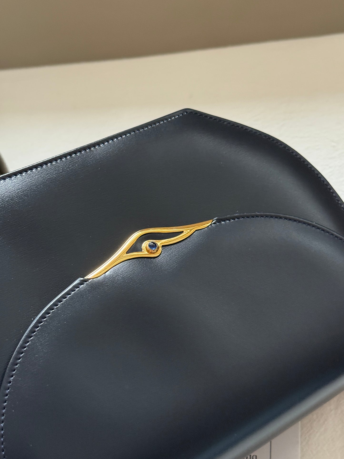 Vintage Cartier leather 2-way bag