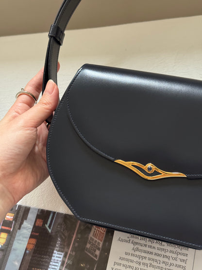 Vintage Cartier leather 2-way bag