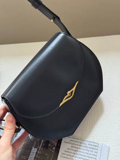Vintage Cartier leather 2-way bag