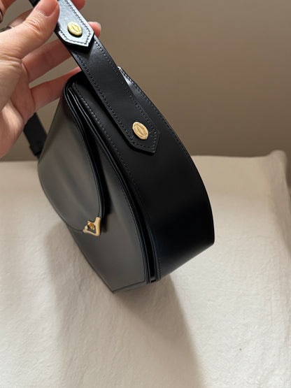 Vintage Cartier leather 2-way bag