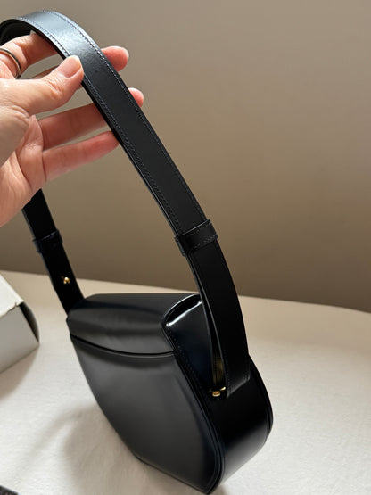 Vintage Cartier leather 2-way bag