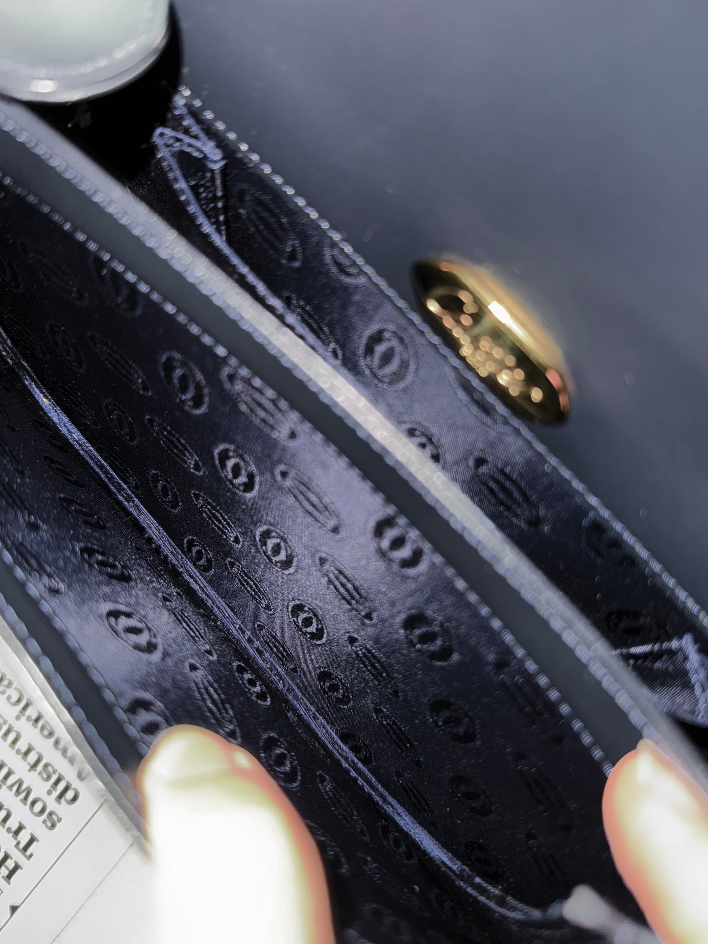 Vintage Cartier leather 2-way bag