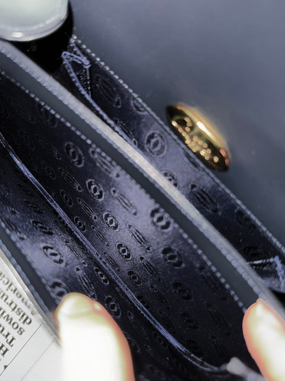 Vintage Cartier leather 2-way bag