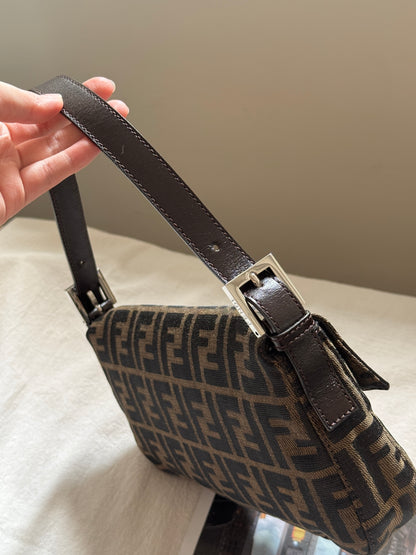 Vintage Fendi classic zucca baguette🥖