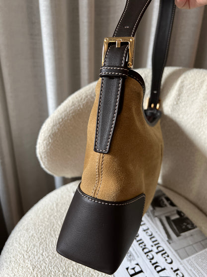 Vintage Loewe suede hobo