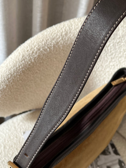 Vintage Loewe suede hobo