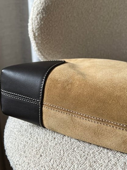 Vintage Loewe suede hobo