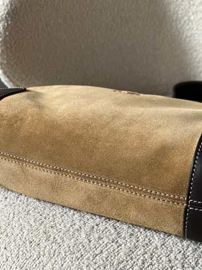 Vintage Loewe suede hobo