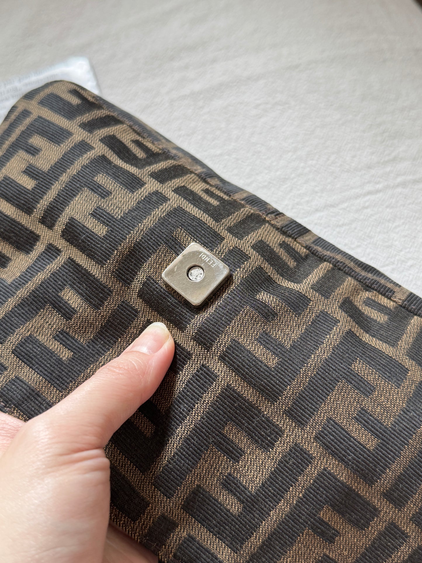 Vintage Fendi classic zucca baguette🥖