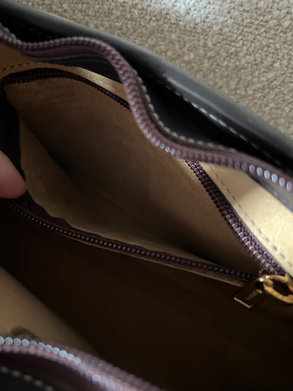 Vintage Loewe suede hobo
